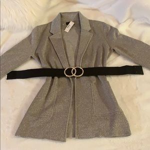 J Crew Sophie open-front sweater-blazer